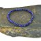 Lapis lazuli fazetovaný náramek z korálků - 4mm