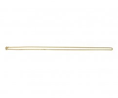 Řetízek nerezový zlatý - 45cm