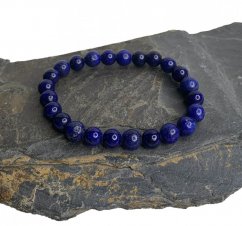 Lapis lazuli náramek z korálků - 8mm
