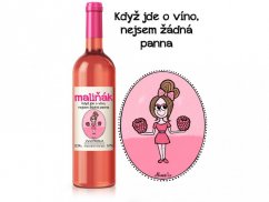 Ovocné víno - Panna (Malina)