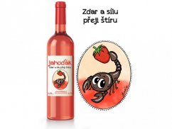 Ovocné víno - Štír (Jahoda)